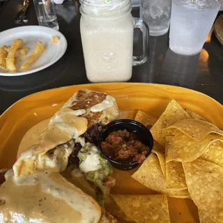 Cali Breakfast Burrito Plate