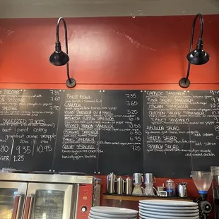 Breakfast &amp; Lunch menu