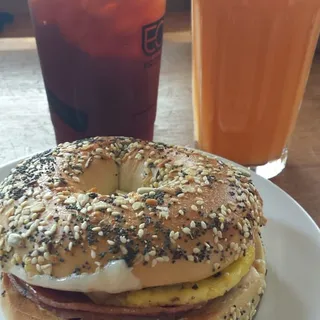 cold brewed iced coffee