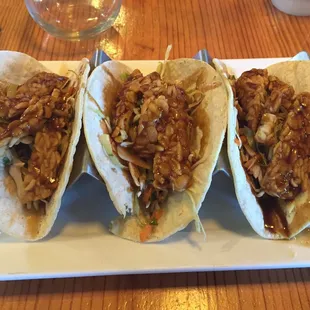 Teriyaki Tempeh Tacos