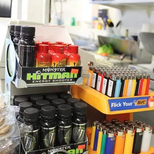 a variety of products