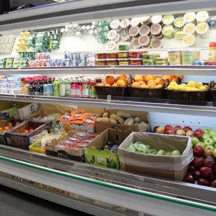 fresh produce, salsas, yogurt, eggs and much more