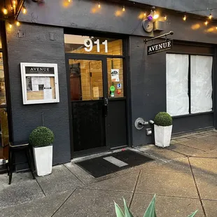 Front entrance