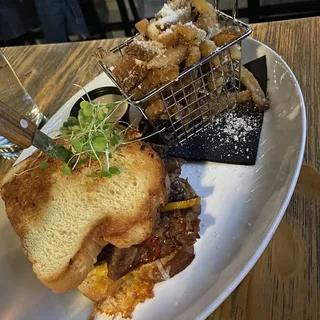 Aged Ribeye Grilled Cheese