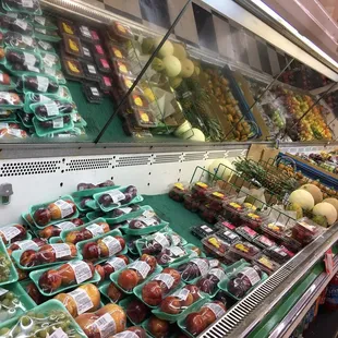 a variety of fruits and vegetables