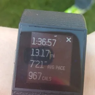 So that's pretty good