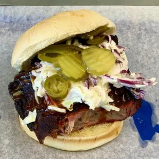BBQ Rib Sandwhich