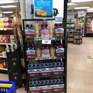 a grocery store display
