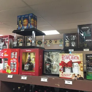 Nowhere near xmas but they got the gift packs!