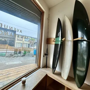 Looking out the window