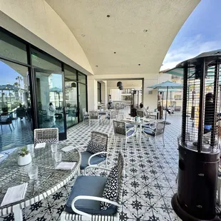 Patio seating