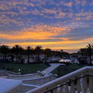 View from the restaurant
