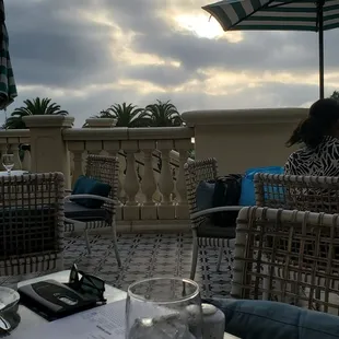 Outside patio