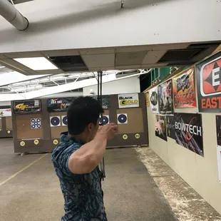 Shooting Range, this is the close easy course