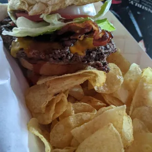 BBQ bacon burger