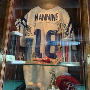 Lot of sports memorabilia
