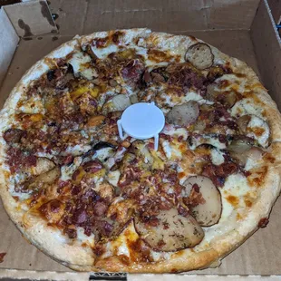 Cream &amp; Crimson pie from Aver's