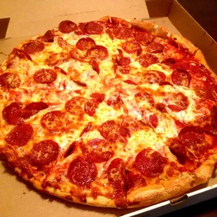 16" extra large pepperoni