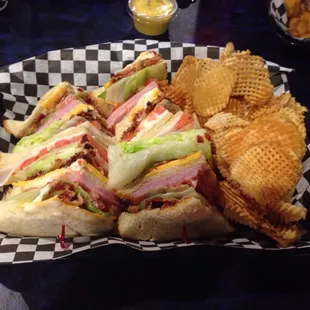 Club sandwich, I will enjoy!