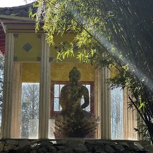 Buddha in the garden