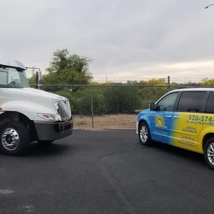 towing and shuttle service