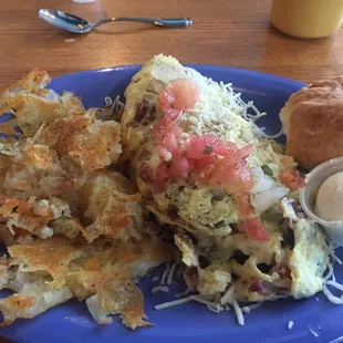 Hungry Man Omelette