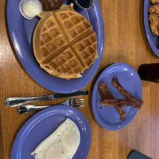 Belgian Waffle Combo