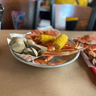 food, oysters and mussels