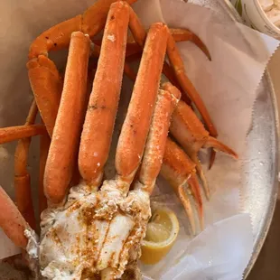 Snow crab legs