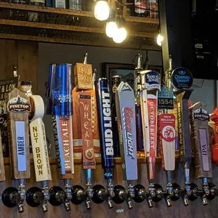12 beers on tap!