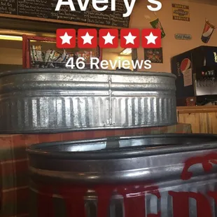 Bucket of cold beer!!