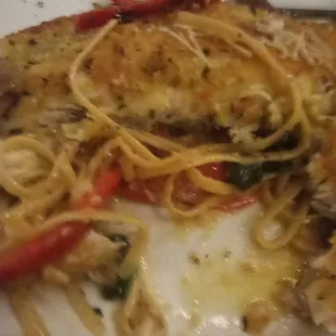Basil Cream Sauce? NOT EVEN CLOSE!! OIL SLICK is more like it.