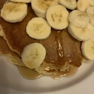 Full order of Banana pancakes