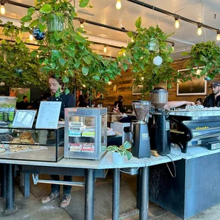 Interior barista station