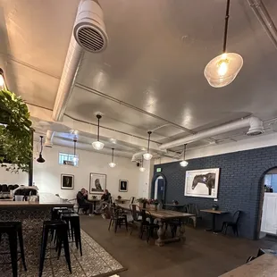 the interior of a coffeehouse