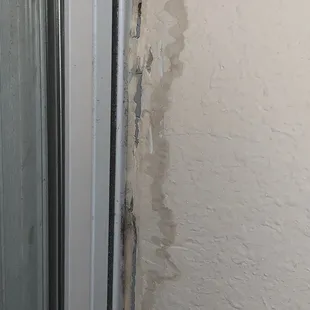 Moisture and mold on my window at Aviare Arts District.