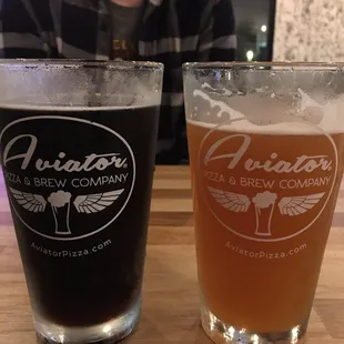 Root beer and Adelberts on tap