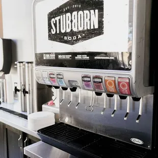 Stubborn Craft Soda. Soon to be produced in San Antonio, Texas. Cain Sugar and Fair Trade Certified.