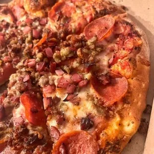 pizza, food
