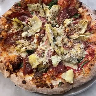 pizza, food