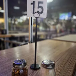 Waiting on our pizza