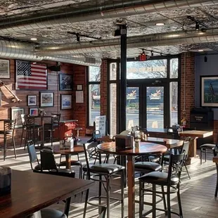 the interior of the restaurant