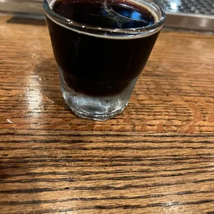 Stout with espresso