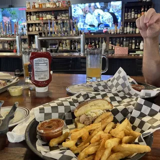 Aviator Pulled Pork BBQ Sandwich