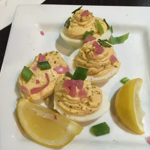 Spicy Deviled Eggs