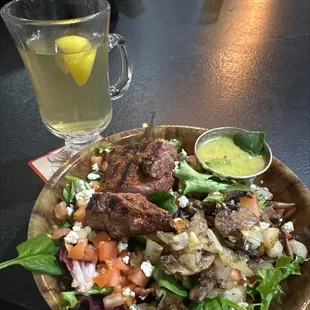 Black and Blue Salad