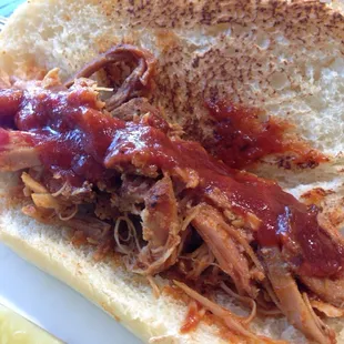 Pulled Chicken Sandwich