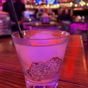 Freeze dried Dragon fruit slice