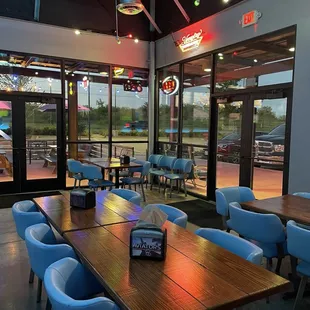 interior, sushi and sashimi