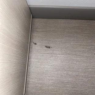 Dirty floor